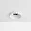 Meya 9W recessed spotlight with flat trim (style 1) in white