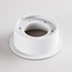 Meya 9W recessed spotlight with curved trim (style 2) in white