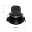 Miracle LED spotlight, black, dimmable, 6W, 3000K