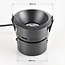 Meya 9W recessed spotlight with bevelled trim (style 3) in black