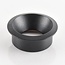 Meya 9W recessed spotlight with bevelled trim (style 3) in black
