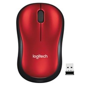 Logitech LOGITECH M185 Wireless Mouse Red