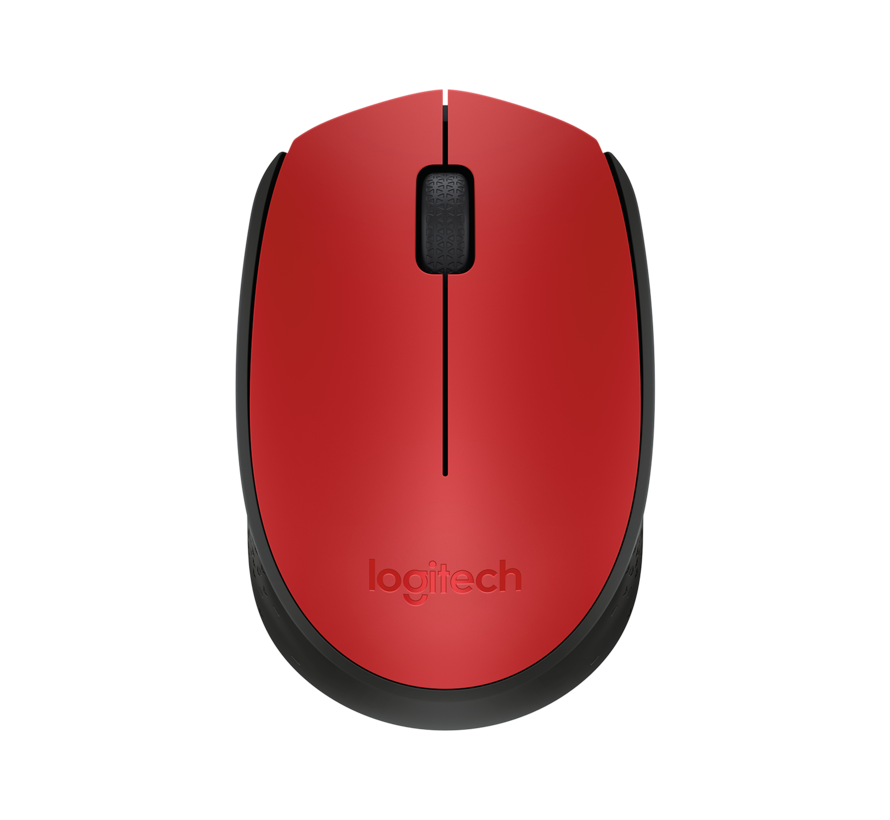 Logitech M171 Wireless Mouse Red