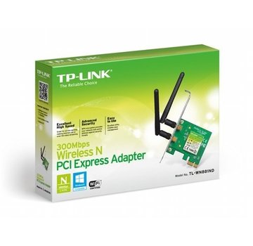 TP-Link TP-Link TL-WN881ND Wireless-N 300MBPS PCIe Adapter Draft-N