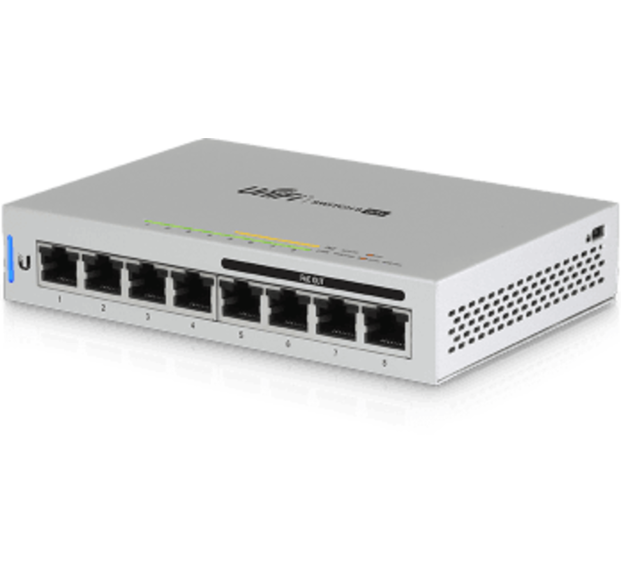 Ubiquiti UniFi Switch (8-poorts, 60W PoE)