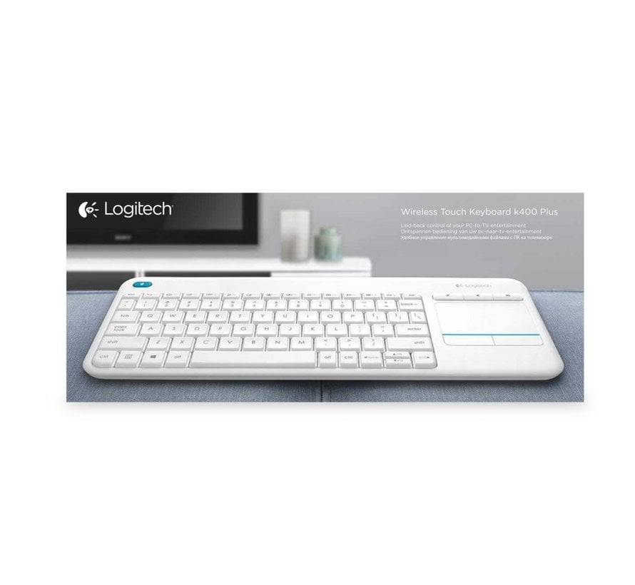 Logitech Touch Keyboard K400 Plus Wit