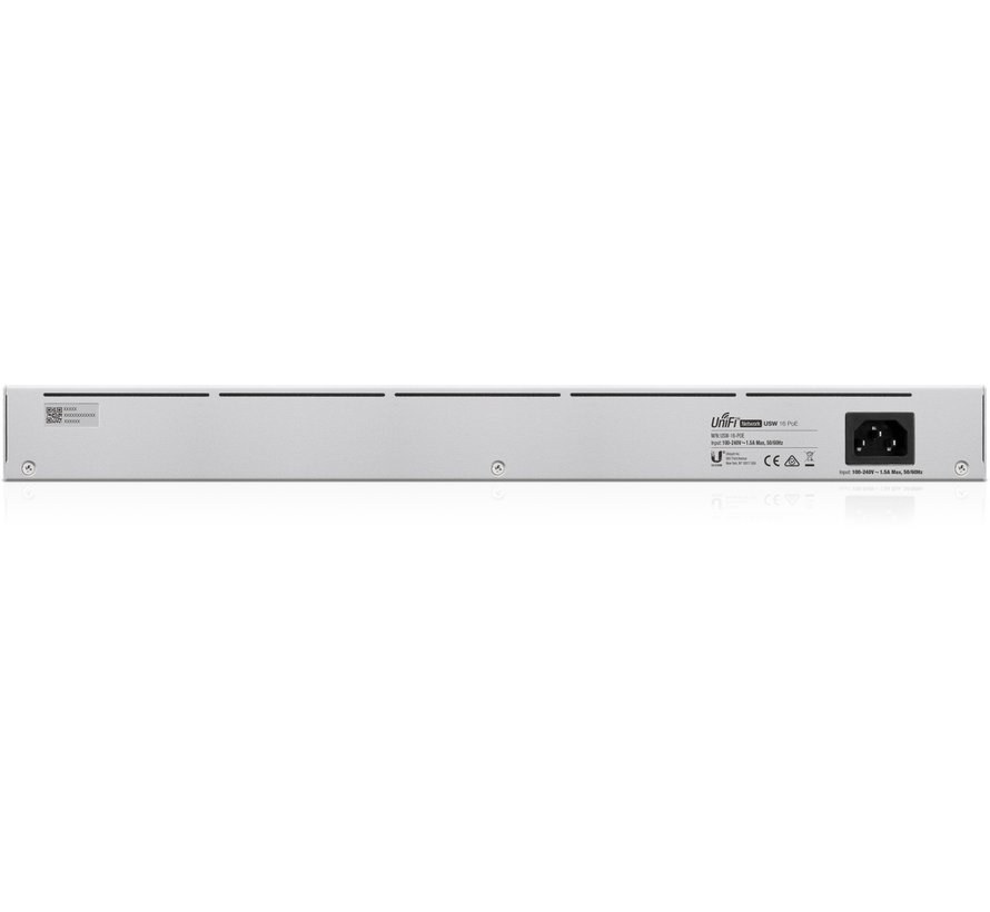 Ubiquiti UniFi Switch Gen 2 - 16 poort, 42W PoE