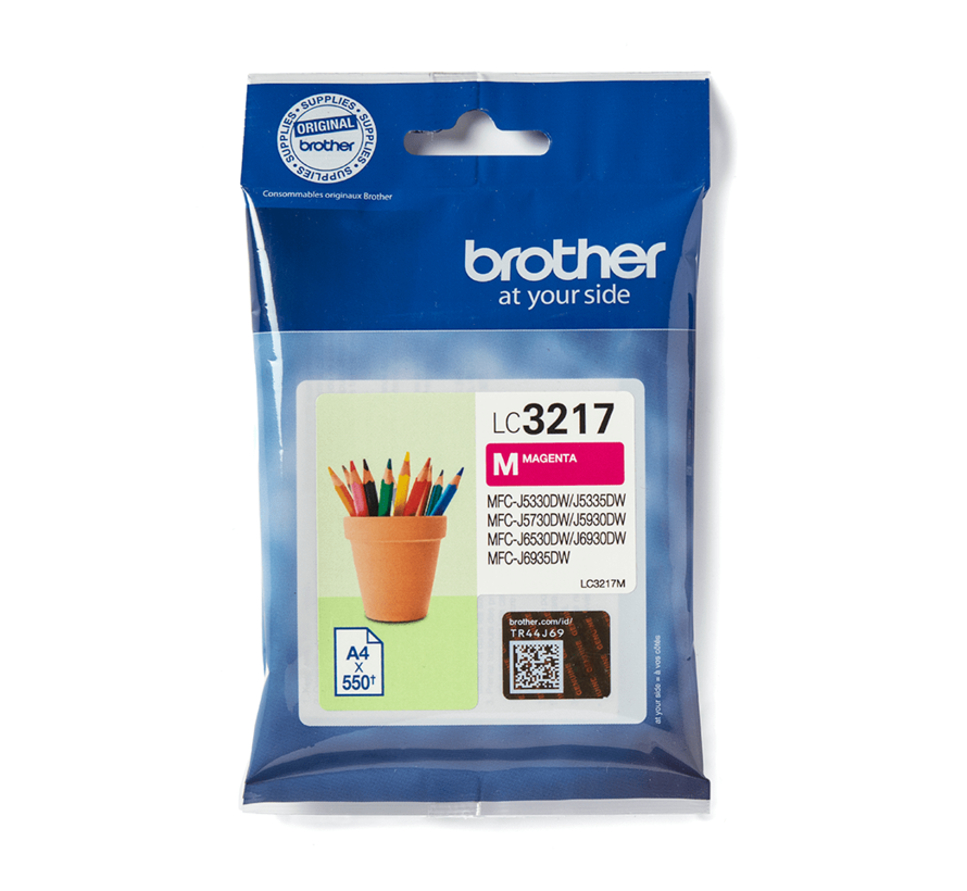 Brother LC-3217M Magenta 550 pagina's (Origineel)
