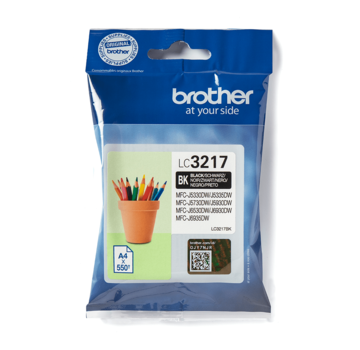 Brother Brother LC-3217BK Zwart 550 pagina's (Origineel)