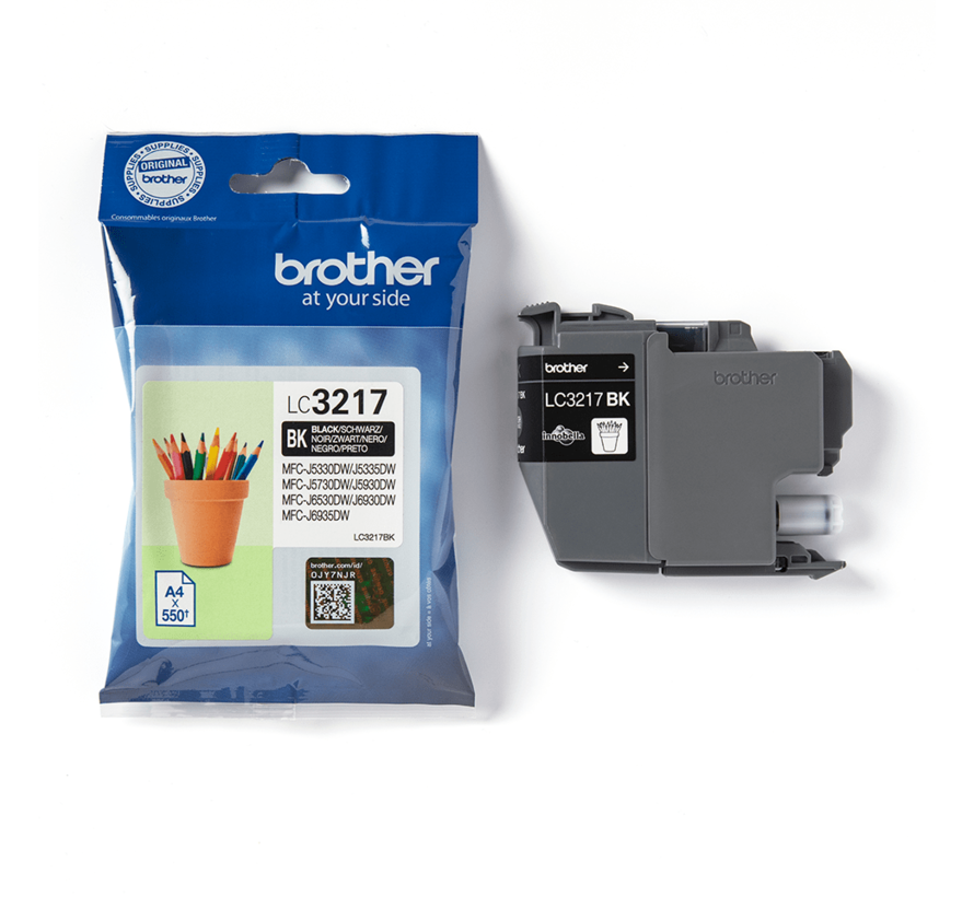 Brother LC-3217BK Zwart 550 pagina's (Origineel)