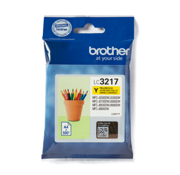 Brother Brother LC-3217Y Geel 550 pagina's (Origineel)