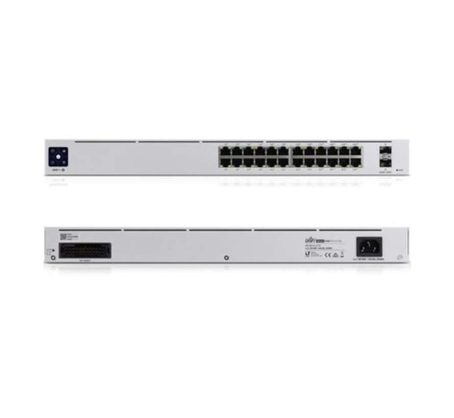 Ubiquiti UniFi Switch PRO Gen 2 - 24 poort, 400W PoE budget