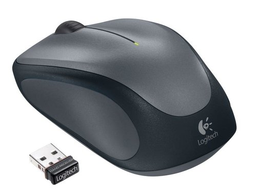 Logitech Logitech Wireless Mouse M235 (Donkergrijs)