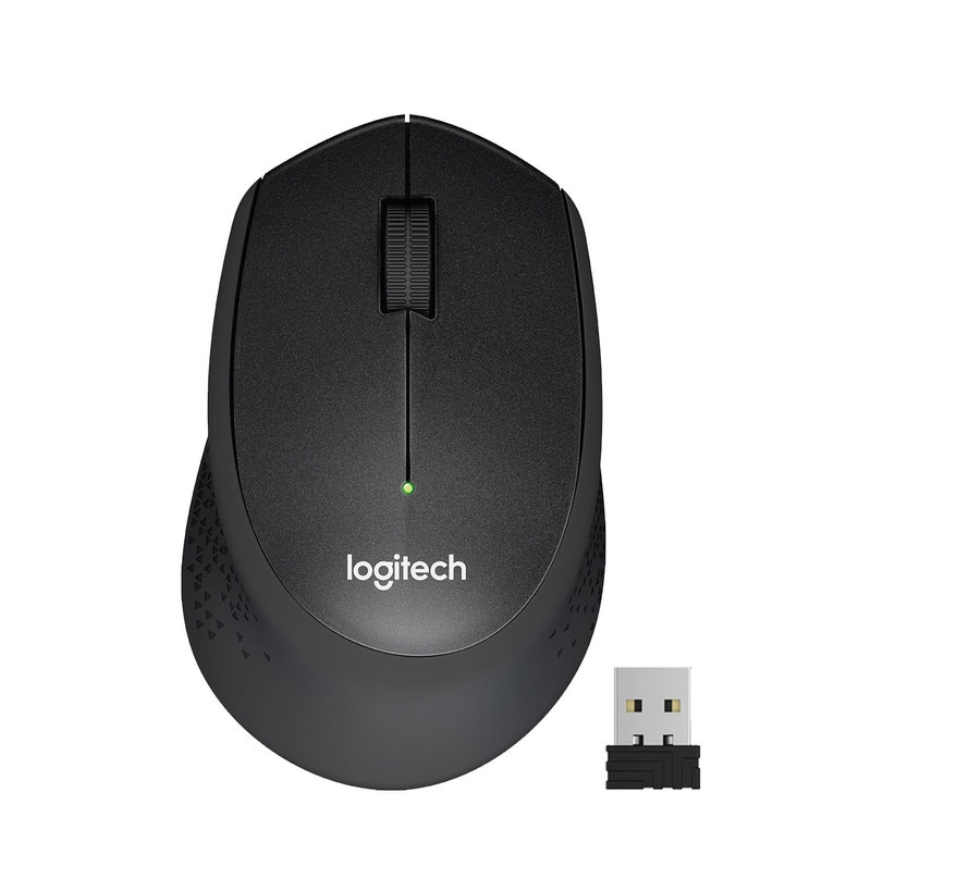 Logitech Wireless Mouse M330 Black Silent Plus