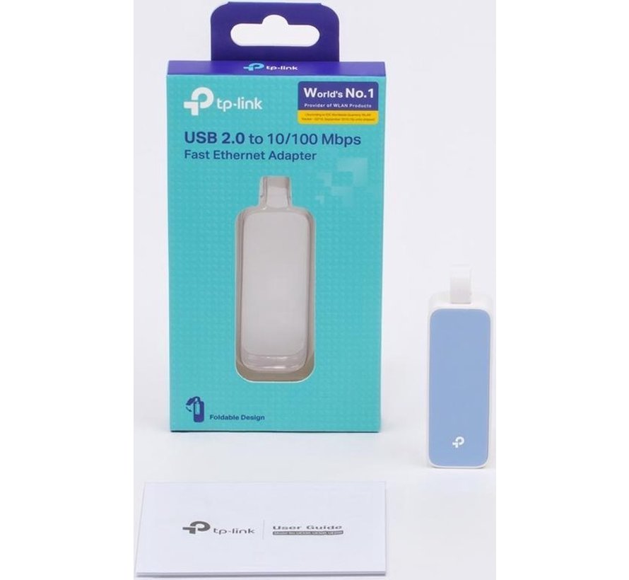 TP-Link USB 2.0 naar 100Mbps Ethernet Netwerk Adapter UE200