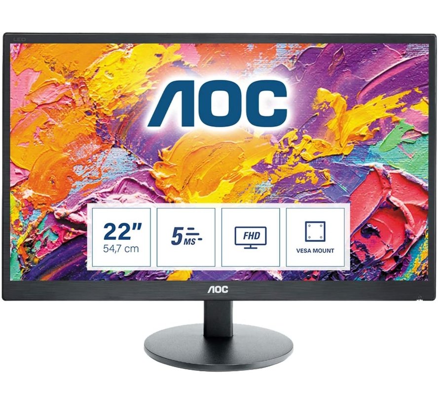 MON AOC E2270swn 21.5inch / LED / VGA / FULL-HD