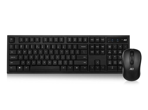 ACT ACT AC5700 Keyboard RF Draadloos QWERTY US Zwart