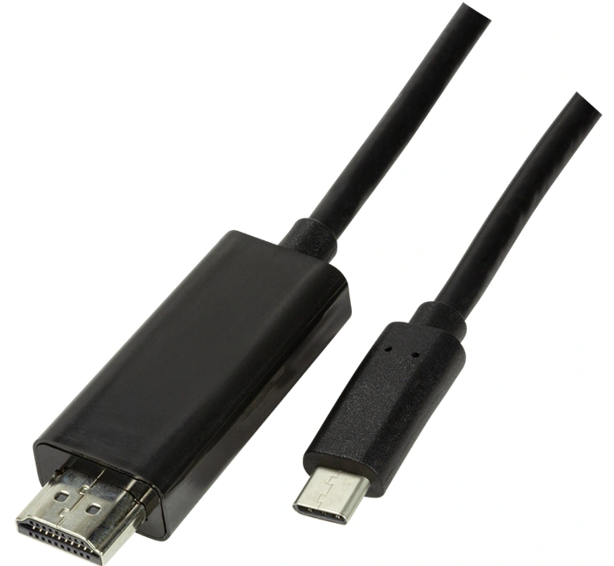 LogiLink USB-C naar HDMI 2.0 - 1.8 Meter