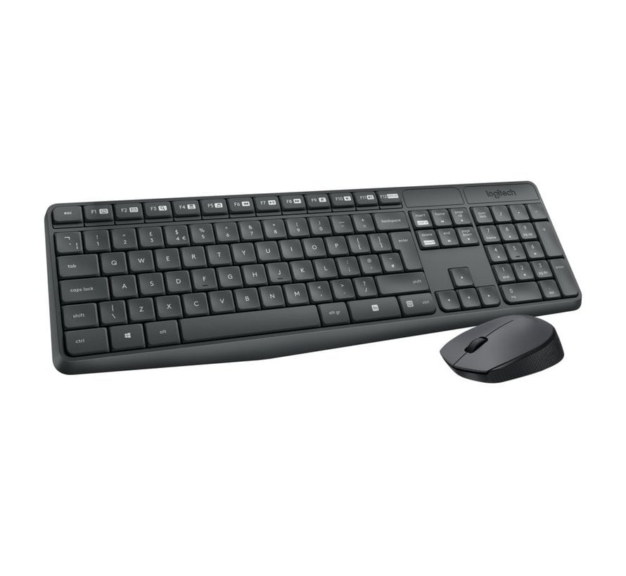 Logitech MK235 Draadloos Qwerty toetsenbord