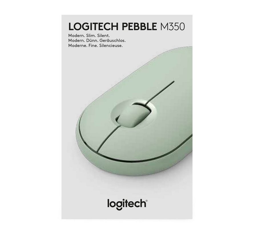 Logitech Pebble M350 Groen bluetooth