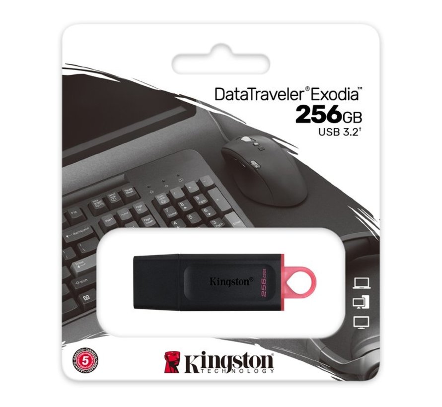 USB 3.2 FD 256GB Kingston DataTraveler Exodia