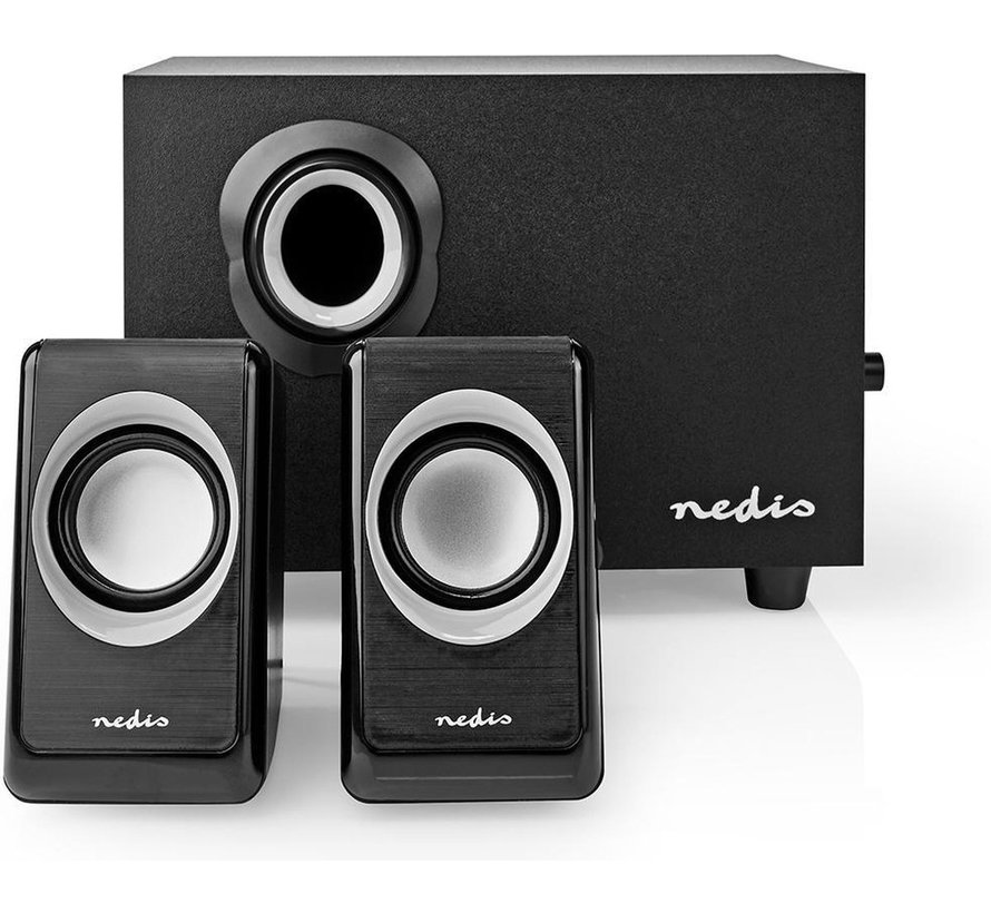 Nedis Pc Speaker 2.1 33 W 3.5mm Jack