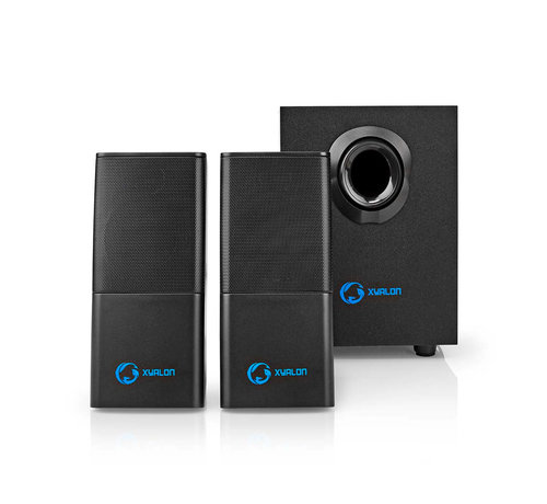 Nedis Nedis 2.1-stereo gaming speakers voor PC en notebook 3.5 mm