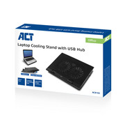 ACT ACT AC8105 notebook cooling pad 43,9 cm (17.3") 2500 Zwart