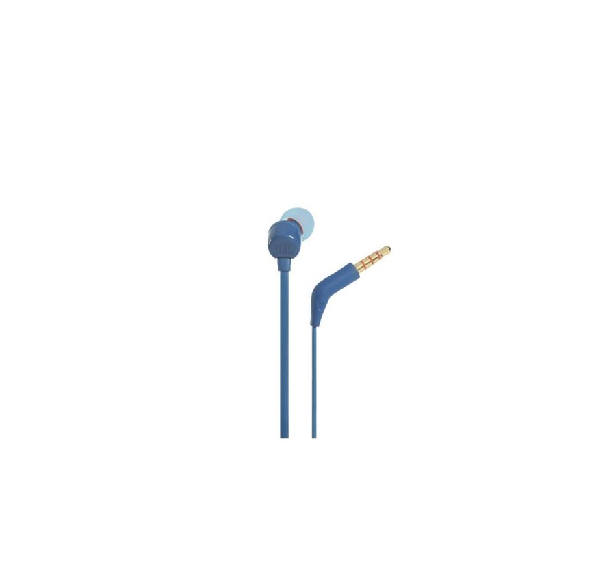 JBL Tune 110 Headset Bedraad In-ear Muziek Blauw