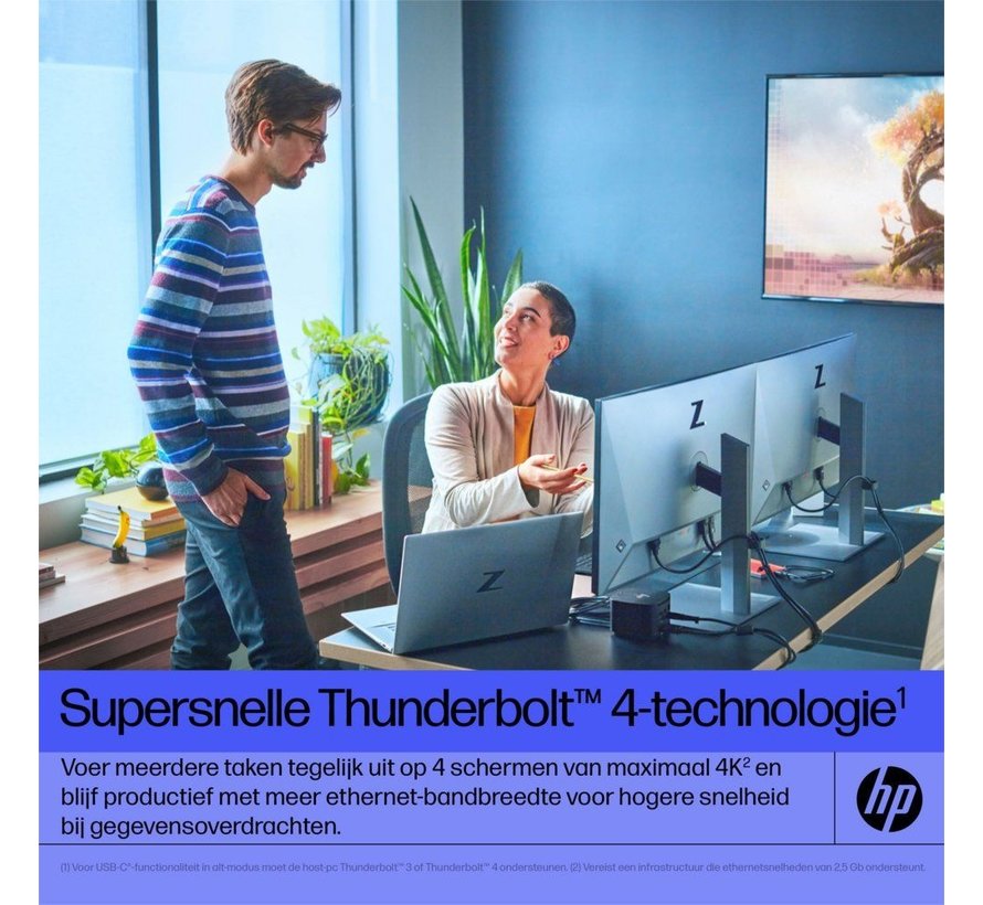 HP Thunderbolt Dock 280W G4 met combokabel