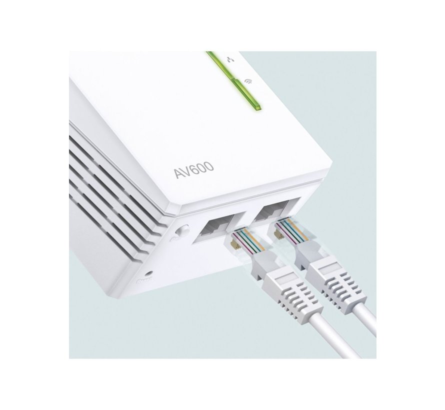 TP-LINK AV600 300 Mbit/s Ethernet LAN Wi-Fi Wit 2 stuk(s)