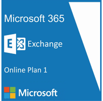 Microsoft Office 365 Exchange online 1 Gebruiker plan 1