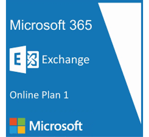 Microsoft Office 365 Exchange online 1 Gebruiker plan 1