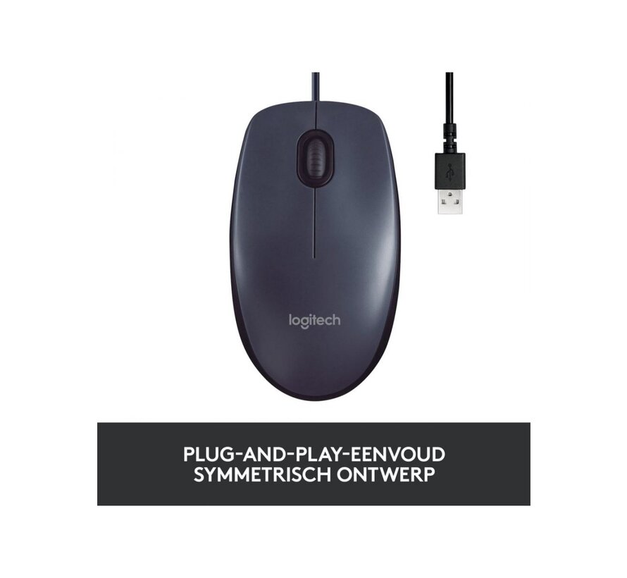 LOGITECH OEM Optical Mouse B100