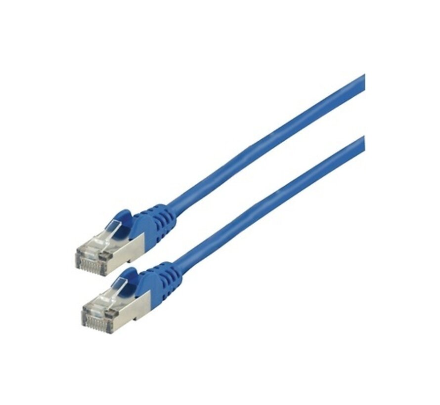 Valueline - UTP CAT 6e netwerkkabel 0,50 m blauw