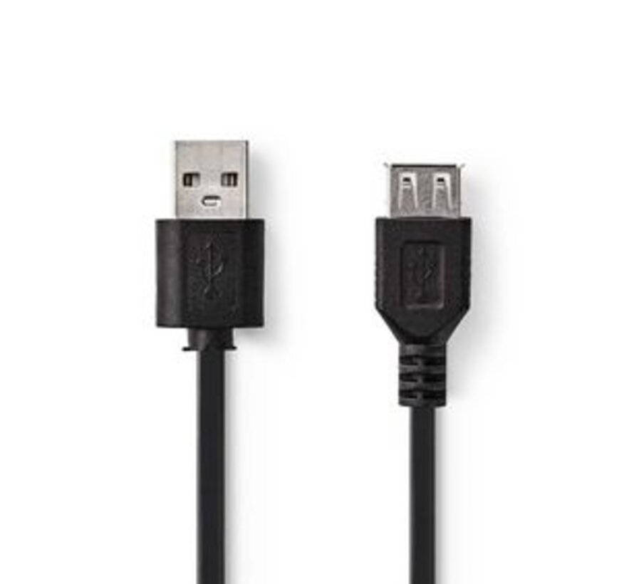 Nedis - USB 2.0 verleng High-Speed 2 meter