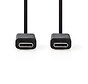 Nedis - USB 3.2 Gen 2 | USB-C™ Male | USB-C™ Male | 1m