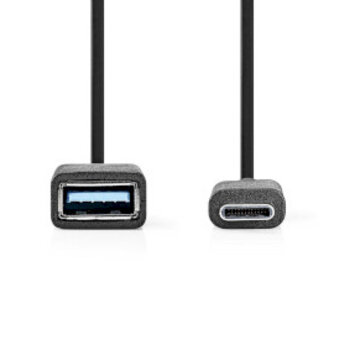 Nedis Nedis - USB-C Adapter  | USB-C™ Male | USB-A Female