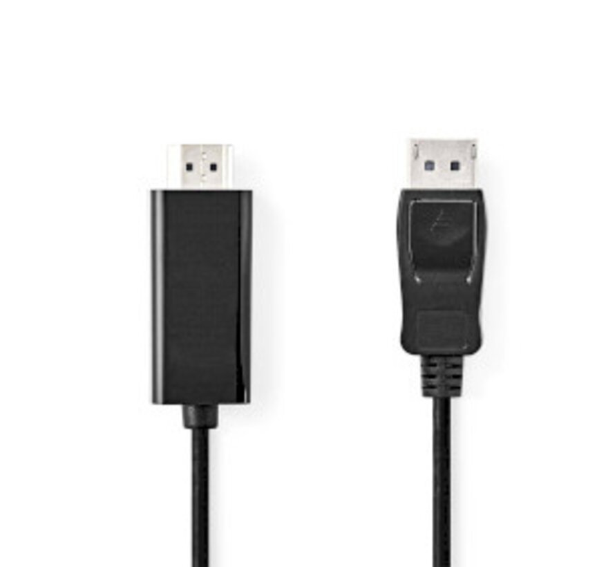 Nedis - Displayport Male to HDMI Male 1m