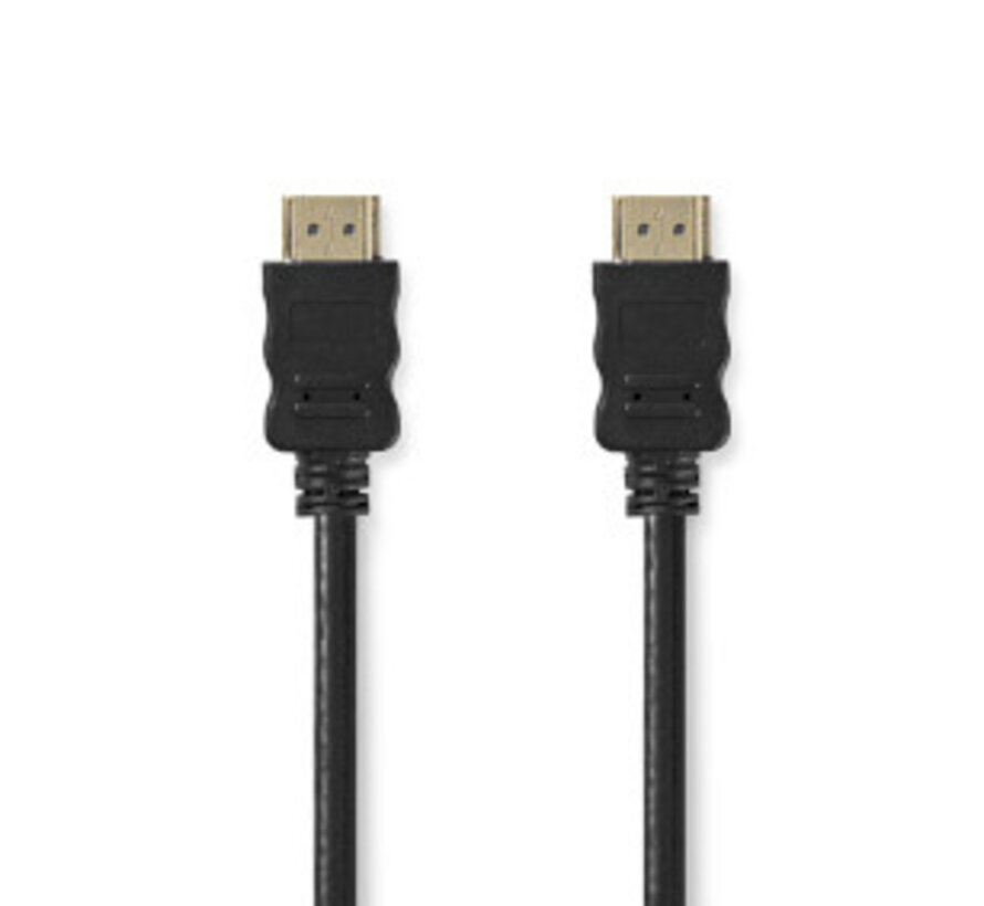 Nedis - HDMI 3 Meter met Ethernet zwart