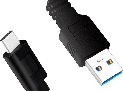 LogiLink LogiLink USB 3.2 Gen 1x1 Cable USB-A <--> USB-C 1.0m