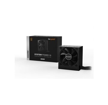 be quiet! PSU be quiet! System Power 10 550W 20+4 pin ATX Zwart