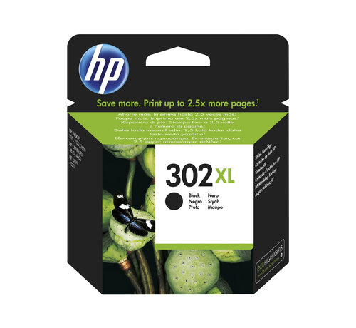 Hewlett Packard HP 302XL (F6U68AE) inkjet zwart