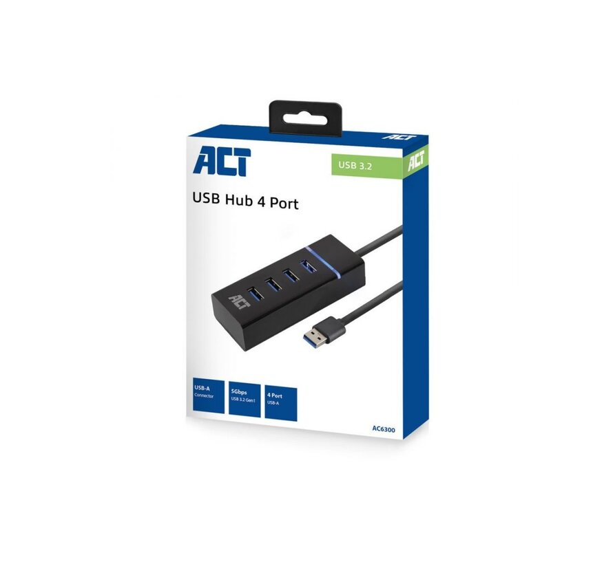 ACT Interface hub USB 3.2 Gen 1 (3.1 Gen 1) Type-A 50