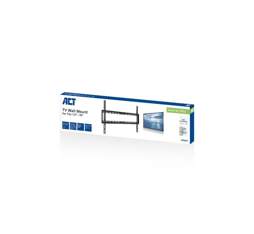 ACT AC8352 tv-bevestiging 177,8 cm (70") Zwart