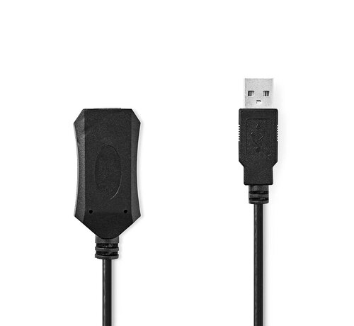 Nedis Nedis - Actieve USB 2.0 Verlengkabel 20.0 m  zwart