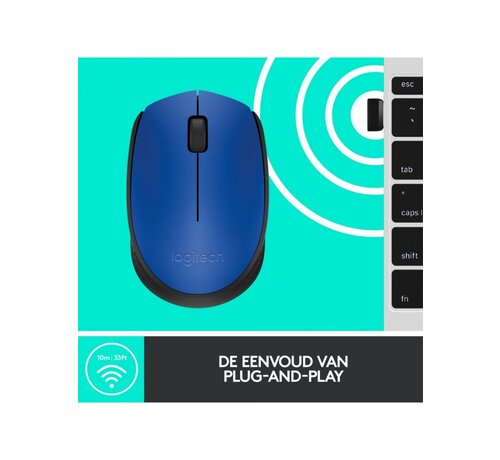 Logitech Logitech muis Ambidextrous RF Draadloos Optisch 1000 DP