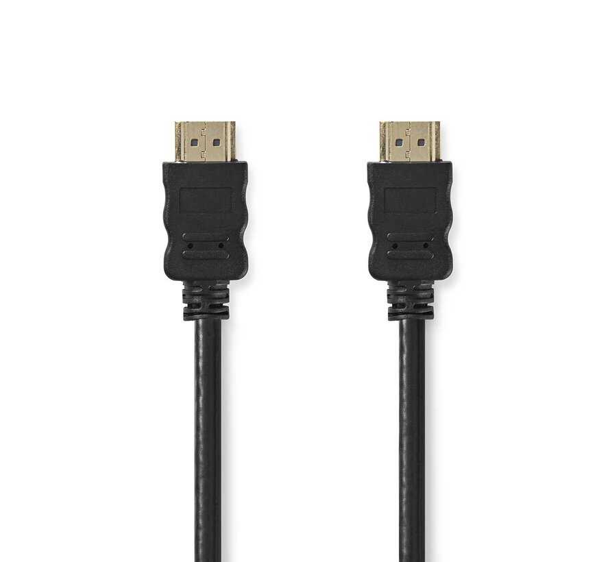 Nedis - HDMI 10 Meter met Ethernet zwart