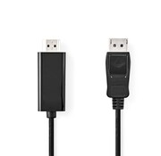 Nedis Nedis DisplayPort - HDMI DisplayPort 1,0 m