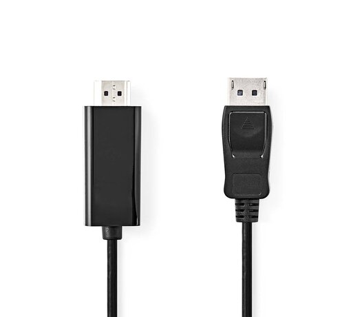 Nedis Nedis - DisplayPort - HDMI DisplayPort male 2,0 m